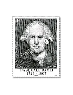 Timbren° 5869, Pasquale Paoli, timbres de France