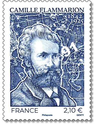 Timbre n° 5881, Camille Flammarion, timbres de France
