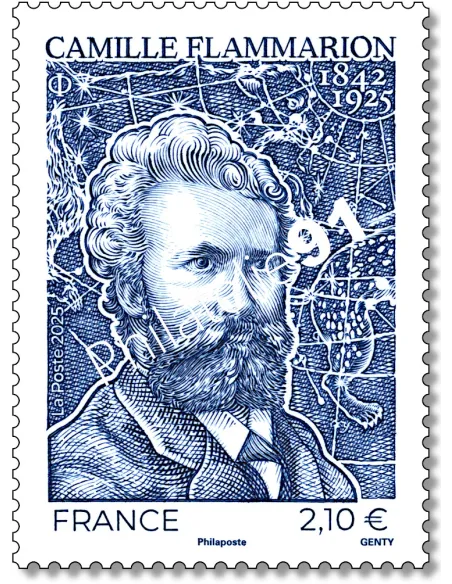 Timbre n° 5881, Camille Flammarion, timbres de France