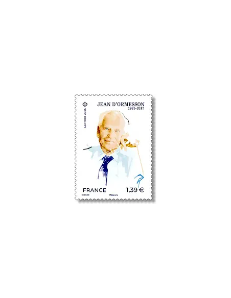 Timbre n° 5883, Jean d'Ormesson, timbres de France