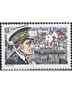 Timbre de ST PIERRE ET MIQUELON n° 558, collection Dom-Tom
