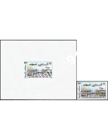 Nouvelle-Calédonie, n° 366 ND + épreuve neufs, timbres Dom-Tom