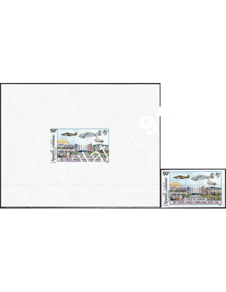 Nouvelle-Calédonie, n° 366 ND + épreuve neufs, timbres Dom-Tom