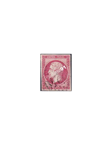 Classique n° 17B non dentelé oblitéré, collection timbres France