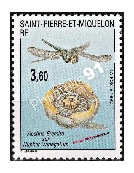 Timbre de ST PIERRE ET MIQUELON n° 560 - FAUNE ET FLORE