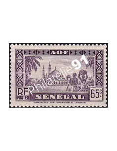 SÉNÉGAL n° 126 neuf, collection timbres colonies françaises