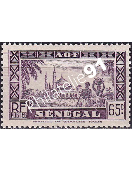 SÉNÉGAL n° 126 neuf, collection timbres colonies françaises