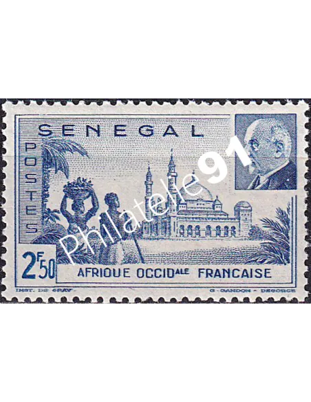 SÉNÉGAL n° 178 neuf, collection timbres colonies françaises