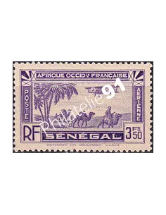 SÉNÉGAL, PA n° 7 charnière, collection timbres colonies françaises