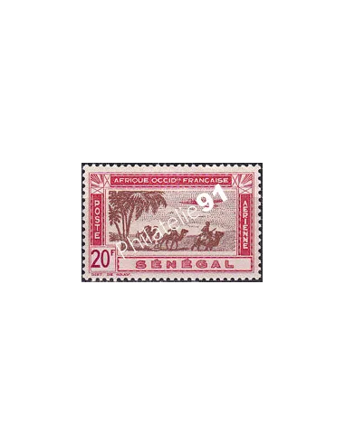 SÉNÉGAL, PA n° 28 charnière, collection timbres colonies françaises