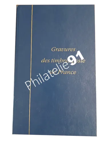 Album gravures des timbres-poste de France