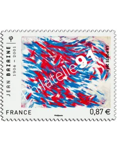 Timbre français autoadhésif n° 550 - "Plongée" - Jean Bazaine