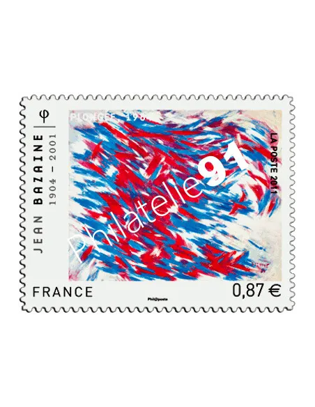 Timbre français autoadhésif n° 550 - "Plongée" - Jean Bazaine