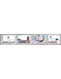 Timbres de ST PIERRE ET MIQUELON n° 563 à 566 - Phares