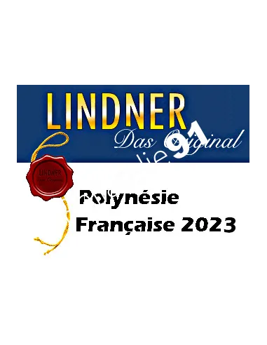 LINDNER POLYNÉSIE FRANÇAISE 2023, matériel philatélique