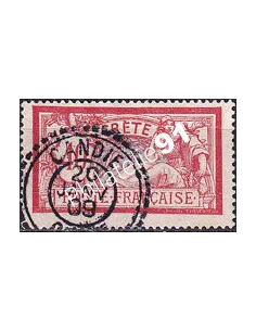 Crète, n° 11 oblitéré, timbres des colonies françaises