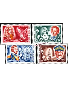 Saint-Pierre et Miquelon n° 380 à 383 , collection timbres Dom-Tom