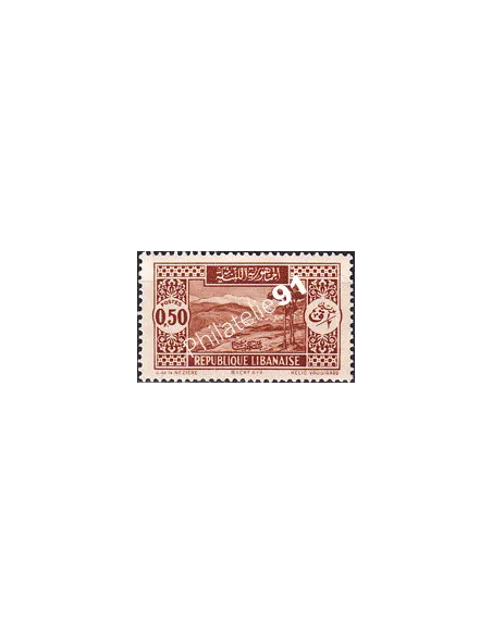 GRAND LIBAN, n° 131a neuf, collection timbres colonies françaises