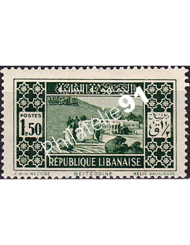 GRAND LIBAN, n° 136 neuf, collection timbres colonies françaises
