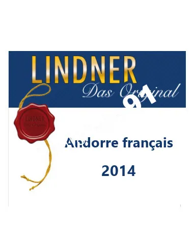 Andorre Poste française - Année 2013, LINDNER, matériel philatélique