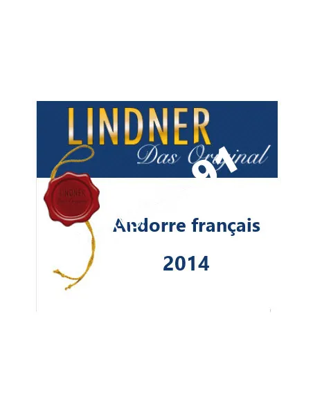 Andorre Poste française - Année 2013, LINDNER, matériel philatélique