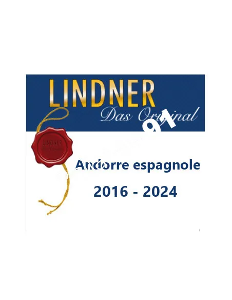 Andorre Poste ESPAGNOLE 2016 - 2024, LINDNER, matériel philatélique