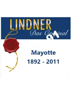 Feuilles pré-imprimés Lindner MAYOTTE 1892 - 2011