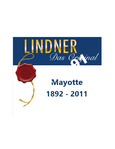 Feuilles pré-imprimés Lindner MAYOTTE 1892 - 2011