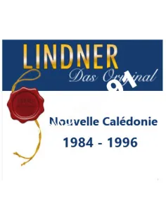 LINDNER NOUVELLE-CALÉDONIE 1984/1996, matériel philatélique