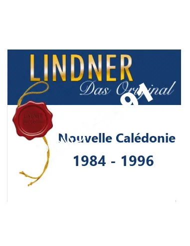 LINDNER NOUVELLE-CALÉDONIE 1984/1996, matériel philatélique