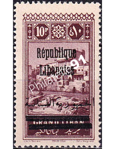 GRAND LIBAN, n° 108 neuf, collection timbres colonies françaises