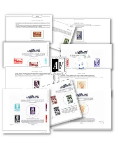 Jeu AV Riches Heures de l'Histoire de France - matériel philatélique