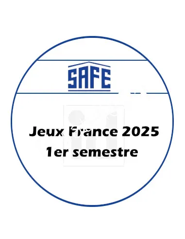 Jeu SAFE-dual 1er semestre 2025, jeux 2025