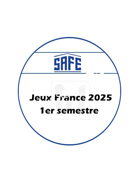 Jeu SAFE-dual 1er semestre 2025, jeux 2025