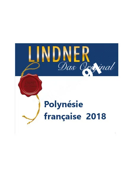 LINDNER POLYNÉSIE FRANÇAISE 2018, matériel philatélique