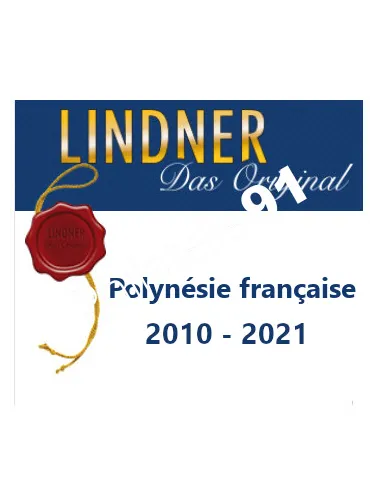 Feuilles pré-imprimés Lindner - Polynésie française 2010/2021