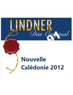 Feuilles pré-imprimés Lindner - NOUVELLE CALÉDONIE 2012