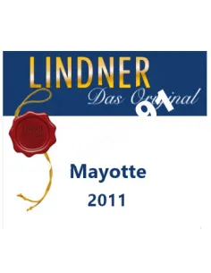 Feuilles pré-imprimés Lindner MAYOTTE 2011