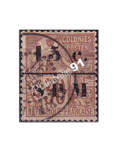 St-Pierre et Miquelon, n° 12 oblitéré, collection timbres colonies
