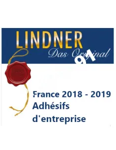 Lindner, FRANCE adhésifs 2018-2019, matériel philatélique