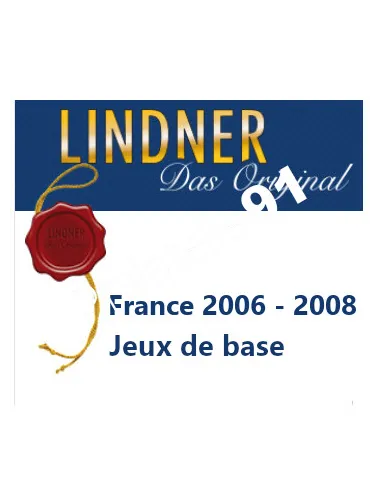 LINDNER - Feuilles pré-Imprimées 2006-2008 - matériel philatélique