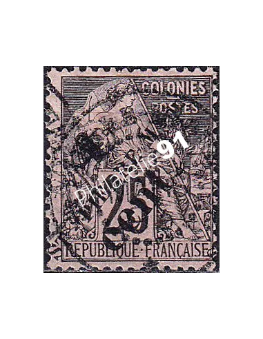 St-Pierre et Miquelon, n° 37 oblitéré, collection timbres colonies