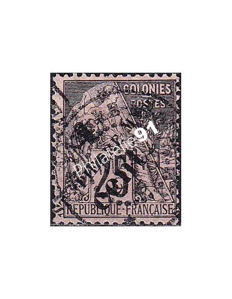 St-Pierre et Miquelon, n° 37 oblitéré, collection timbres colonies