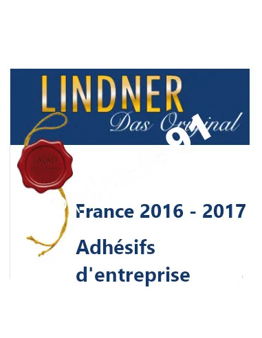 LINDNER,Feuilles pour adhésifs d'entreprises, matériel philatélique