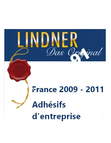 LINDNER,Feuilles pour adhésifs d'entreprises, matériel philatélique
