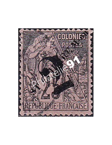 St-Pierre et Miquelon, n° 46 oblitéré, collection timbres colonies