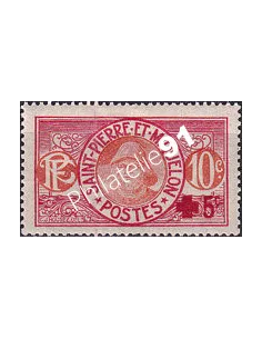 St-Pierre et Miquelon, n° 105 charnière, collection timbres colonies