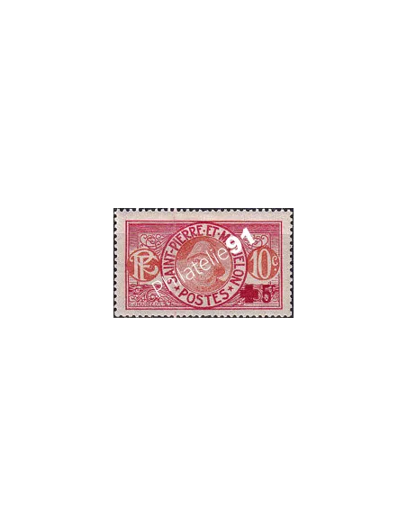 St-Pierre et Miquelon, n° 105 charnière, collection timbres colonies