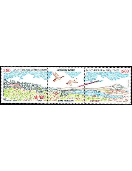 Timbres de Saint PIERRE ET MIQUELON n° 604 A, collection Dom-Tom