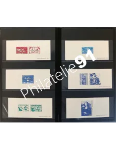 Lot de gravure de la poste, collection Lot de France